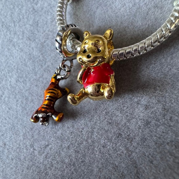 Winnie the Pooh and Tigger Charms fits PANDORA - Picture 8 of 8